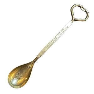 Vintage Stein Supply Co Advertising Bar Spoon Bottle Opener Atlanta Peachtree Rd